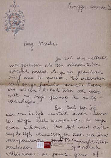 Hedendaagse brief Heidi brief 1r
